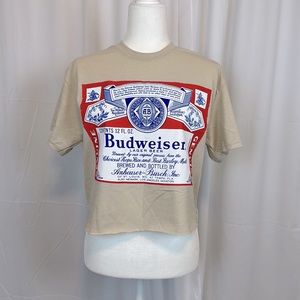 Budweiser Crop Top T-Shirt